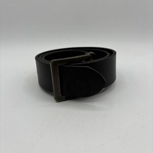 Genuine DIESEL Belt Mino 6 Black Buffalo Leather Made in Romania Size 32